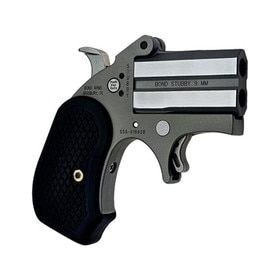 Bond Arms Stubby Rough Stainless 9mm Derringer - 2.2" - Silver - 2 Round